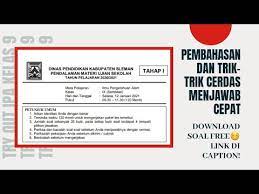 Try out matematika ke 2 smp kelas 9 bagian 1=====follow sosial media yang laininstagram : Soal Try Out Ipa Kelas 9 2021 Part2 Youtube