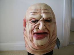 Butterball's (Simon Bamford) mask as seen in Hellraiser