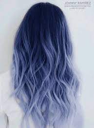 35 Different Colors And Blues Match Different Effects Molitsy Blog Hair Styles Silver Hair Color Blue Ombre Hair