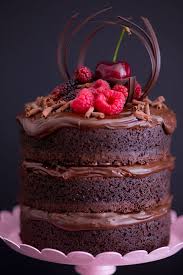 Naked Cake Chocolat S W E E T Pinterest Naked Cake And Nutella