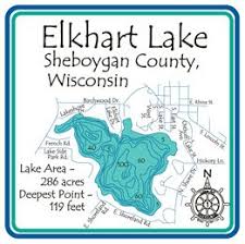 Elkhart Lake Laser Etched Paddle Sheboygan Wi 36 Inch