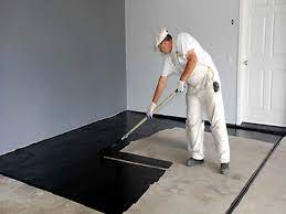 One of the advantages of the cement floor is that painting it is very easy so we can finish very fast. Black Concrete Floor Google Search Painted Concrete Floors Garage Decor Painting Concrete