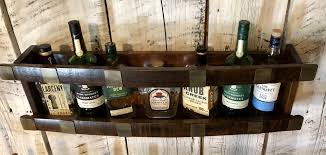 It is perfect for retail wine and liquor displays, as well as a home or commercial wine cellar. Bourbon Stave Bottle Rack The Oak Barrel Company
