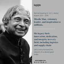abdulkalam #missileman #logistics #logisticsmanagement #freightforwarding  #logisticssolutions #logisticstech #supplychain #businesstips #startup  #smallbusiness