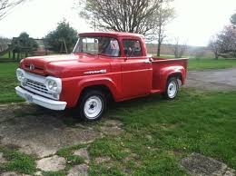 Autotrader Classics 1960 Ford F100 Truck Red 8 Cylinder Manual Other Classic Trucks St Louis Mo Vintage Pickup Trucks Ford Classic Cars Ford Trucks