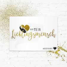 Spruchkarte Lieblingsmensch Selbst Gestalten Moderne Postkarte Lieblingsmensch Karten Design