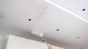 Denn diese lässt sich auf raufasertapeten nur schwer gleichmäßig verteilen. Rigipsdecke Streichen Anleitung Tipps Diybook Ch