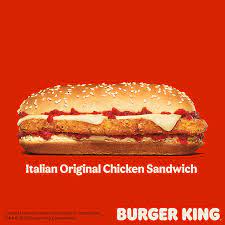 How Healthy Burger King S Italian Original Chicken Sandwich Is