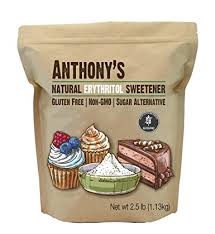 Ob plätzchen zum adventskaffee, früchtebrot oder ein leckerer kuchen. Anthony S Erythrit Granulat 2 5 Lbs Ohne Gvo Naturlicher Sussstoff Keto Paleo Freundlich Amazon De Lebensmittel Getranke