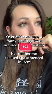 Dorothy Good #history #archaeology #salem #witch #witchcraft #historytok  #fyp #1692 #massachusetts #women