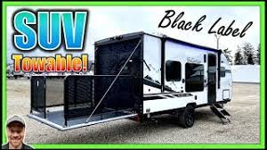 This is the new ebay. Suv Towable Toy Hauler 2021 Wolf Pup 18rjb Black Label Youtube