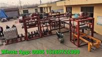 Automatic bricks collecting plant, concrete block stacker machine, cement  brick palletizing machine