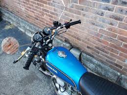 Image result for Nice Blue 1976 Honda