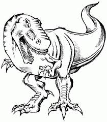 dinosaur t rex coloring pages coloring home