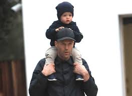 Jason statham takes his son jack out for an afternoon stroll without his mother rosie huntington. Fast And The Furious Jason Statham Teaches His Son To Ride A Scooter Jason Statham And Rosie Jason Statham Statham