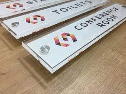 Wooden door and disable toilet signs. Perspex Office Door Signs Buysigns