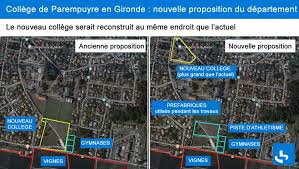 Pesticides Un Compromis Trouve Pour L Emplacement Du College De Parempuyre En Gironde