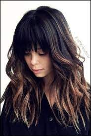 15 Modern Lange Haare Mit Pony Ideen Und Inspiration Haare Haarschnitte Frisuren Longha Long Hair With Bangs Layered Hair With Bangs Hairstyles With Bangs