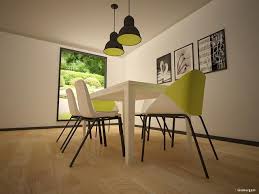 3dmax Vray Design Furniture Masa Sandalye Table Chair Desk Yellow Modern Mobilya Tasarim Sandalye