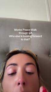 Monks Walking for Peace in Atlanta