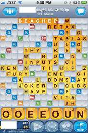 Common letters like e award fewer than seven letters are available to each player, and each is replaced with a new random letter when used. Words With Friends High Point Plays