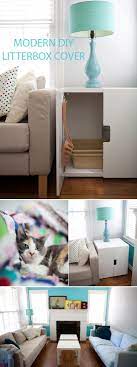 Clever Cat Litter Box Cover Furniture Diy Project Using Stuva Kid S Furniture From Ikea Litter Box Covers Litter Box Home Diy