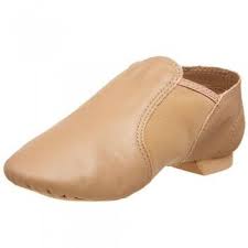 Capezio Brown Leather Entry Jazz Dance Shoe Little Girls