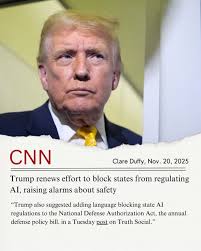 The Republican NDAA amendment suggested here that would ban state AI  regulation is outrageous. We the People deserve a say in how AI is  regulated to address impacts to the workforce, information