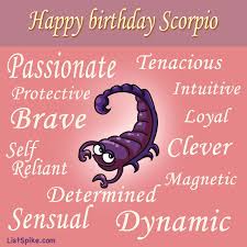 Scorpio Birthday Facebook Graphic Scorpio Birthday Scorpio My Zodiac Sign
