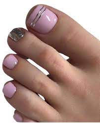 Uñas decoradas para pies de flores. Disenos De Unas Para Pies Juveniles Con Piedras
