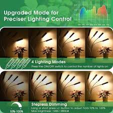 Maybe you would like to learn more about one of these? Buy Grow Light Briignite Grow Lights For Indoor Plants Full Spectrum Grow Light Dimmable Plant Grow Light Sun Lamp For Plants Timing Function 4 Switch Modes Auto On Off Plant Lamp 96w 120v