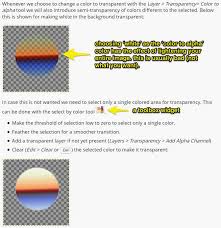 How To Make A Color Transparent In Gimp Alvinalexander Com The correct way to separate an image from its background.