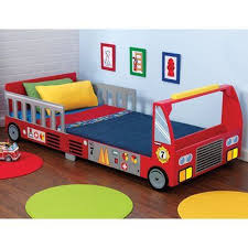 Welcome to our fire truck bedding section! Fire Truck Toddler Bed For Boys Girls Toddler Bed Boy Toddler Bed Boys Bedding