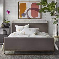 Angelo:home sven upholstered queen bed. Angelo Home Upholstered Queen Bed Frame Doreen Grey