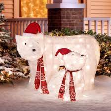 4.0 out of 5 stars. Polar Bear Christmas Decor Outside Novocom Top