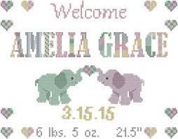 Maybe you would like to learn more about one of these? Birth Announcement Cross Stitch Pattern Elephant Cross Stitch Custom Cross Stitch Baby Cross Stitch Modern Cross Stitch Nursery Cross Stitch Needlepoint Kits How To Kromasol Com