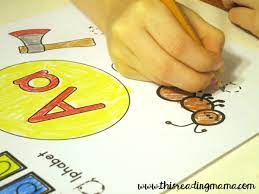 And they can also visit a construction site, a fire station, a science center, a museum and much more with their favorite hero. 52 Free Alphabet Coloring Pages Trace Color