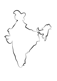 Printable India Map Coloring Pages In 2020 Coloring Pages Coloring Pages For Kids India Map