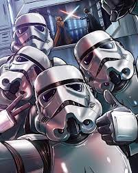 Good Morning From Sydney Australia Mood Is Set To Team Villain Permanently Villainlife Art By James Star Wars Painting Star Wars Pictures Star Wars Art