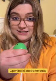 Dania Kaan Real Life Adopt Me Egg