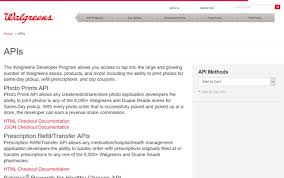 Walgreens Pharmacy Prescription Refill Api Overview