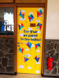 Kite Door Display First Graders Are Soaring To New Heights Classroom Door School Door Decorations Preschool Door Decorations