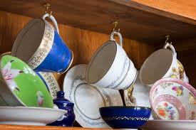 How To Install Mug Hooks Under A Cabinet Coffee Cup Storage Mug Storage Hanging Mugs