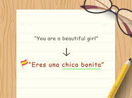 In english, we say, the beautiful girl. however, in spanish, you would say, la chica bella. in this case, la chica is the noun (the girl). 3 Ways To Say Beautiful Girl In Spanish Wikihow