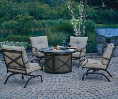 Wilson Fisher Santa Fe Fire Table Chat Set Collection Big Lots Patio Patio Set Outdoor Patio