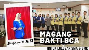 Hallo guys, piye kabare toh? Pengalaman Seleksi Magang Bakti Bca Selengkapnya Lulusan Sma Smk Bisa Kerja Di Bank Bca Youtube