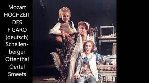 Karen steller, ole greve, erich honecker, helmuth kohl, gerhard schröder, angela merckel. Mozart Die Hochzeit Des Figaro Deutsch 1989 Schellenberger Youtube