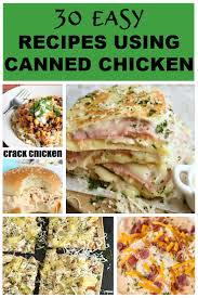 From buffalo chicken dip to enchiladas, these easy recipes prove that it's time to stop sleeping on canned chicken when it comes. 30 Recipes Using Canned Chicken Breast Little Dairy On The Prairie