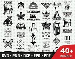 Stranger Things Etsy Es Stranger Silhouette Png Stranger Things