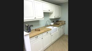 ex display cream kitchen the used